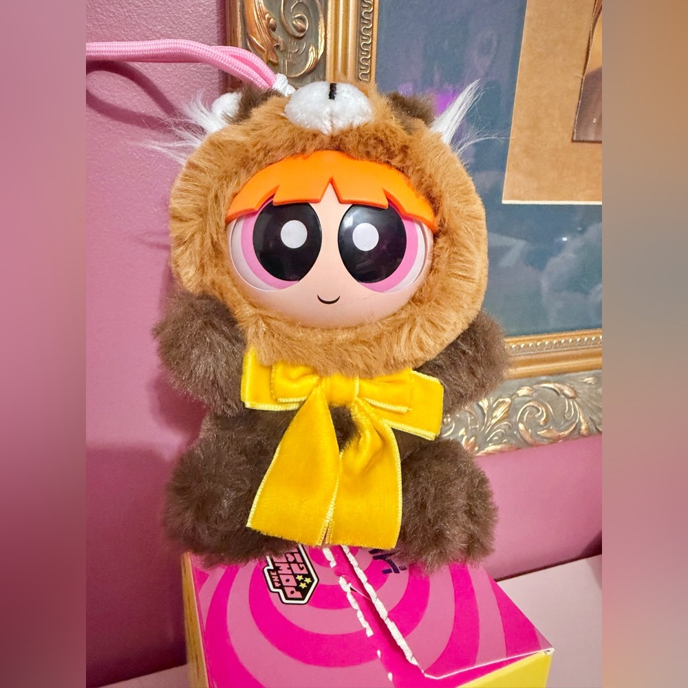 The Powerpuff Girls Blind Box Plush Figure-Raccoon Blossom - Picture 6 of 7